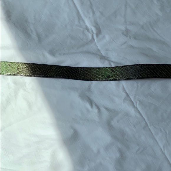 Prada belt authentic, green, real snakeskin - Picture 5 of 8